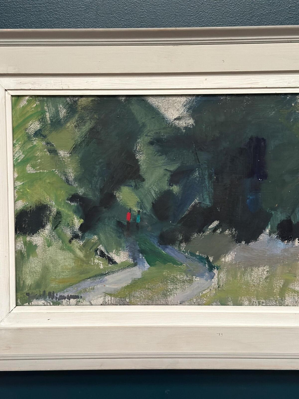 “Figures on Winding Path” by Karl Niemann