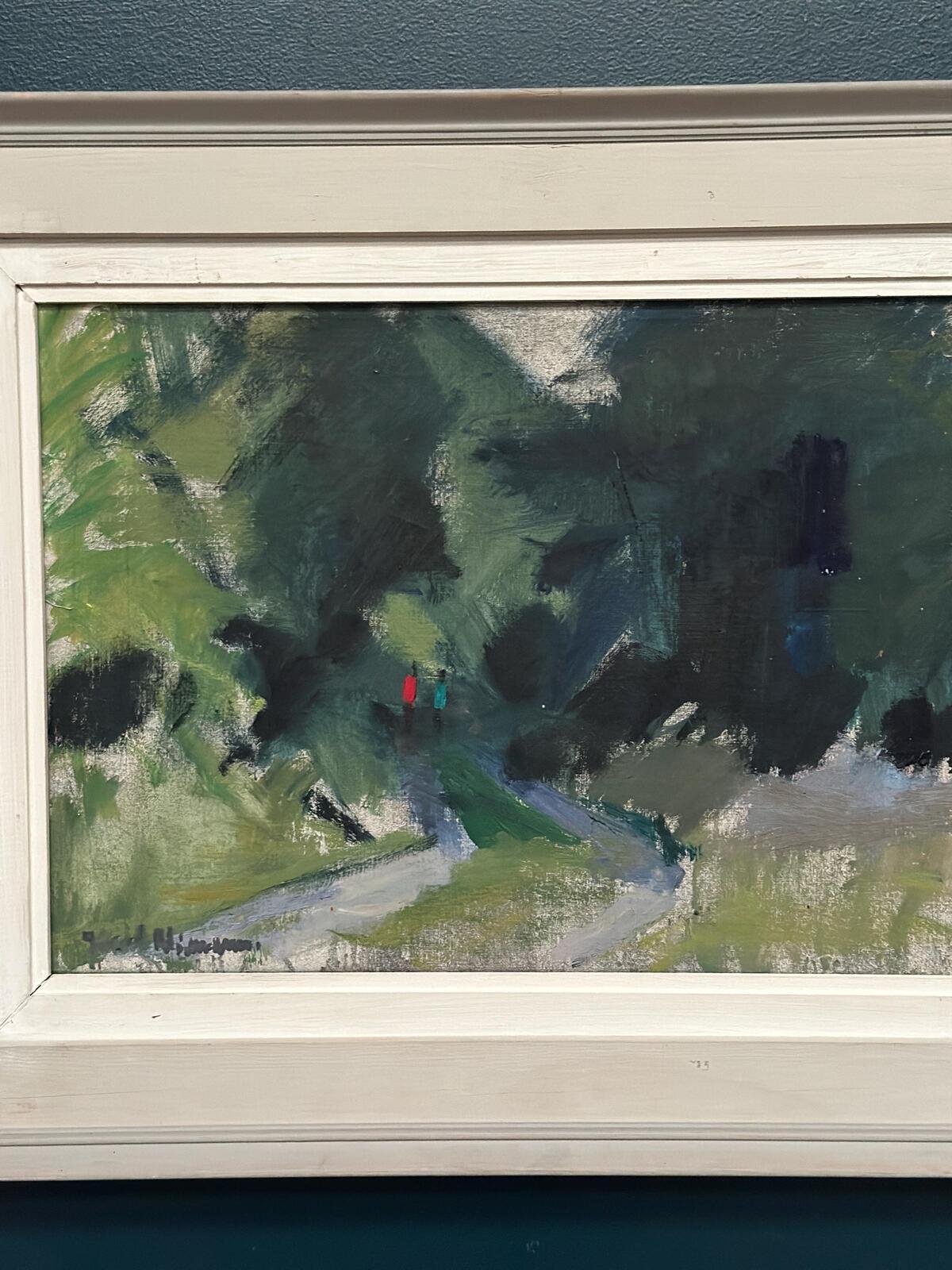 “Figures on Winding Path” by Karl Niemann