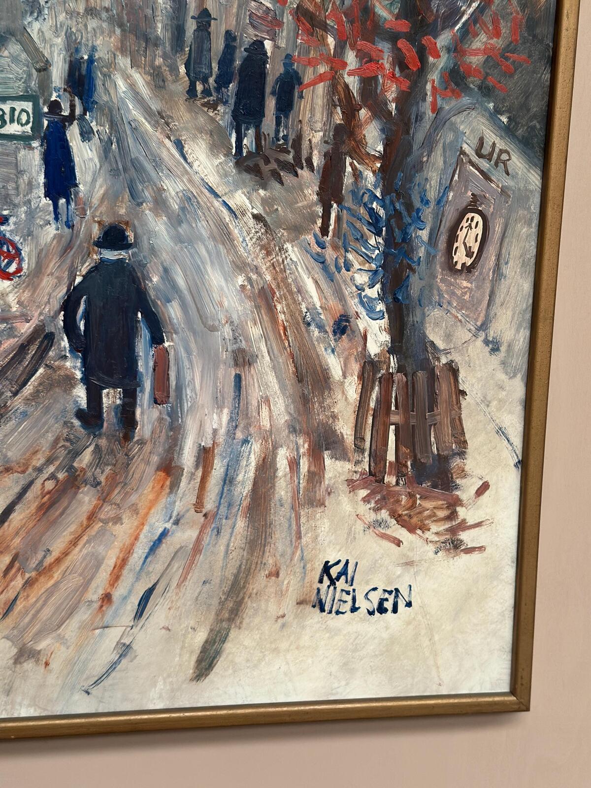“Bygatan” by Kai Nielsen