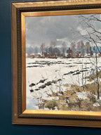 “Landscape” by Gösta Bruno Karlsson (1927–2020)
