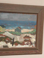 “Coastal Village” by Frans Lundberg