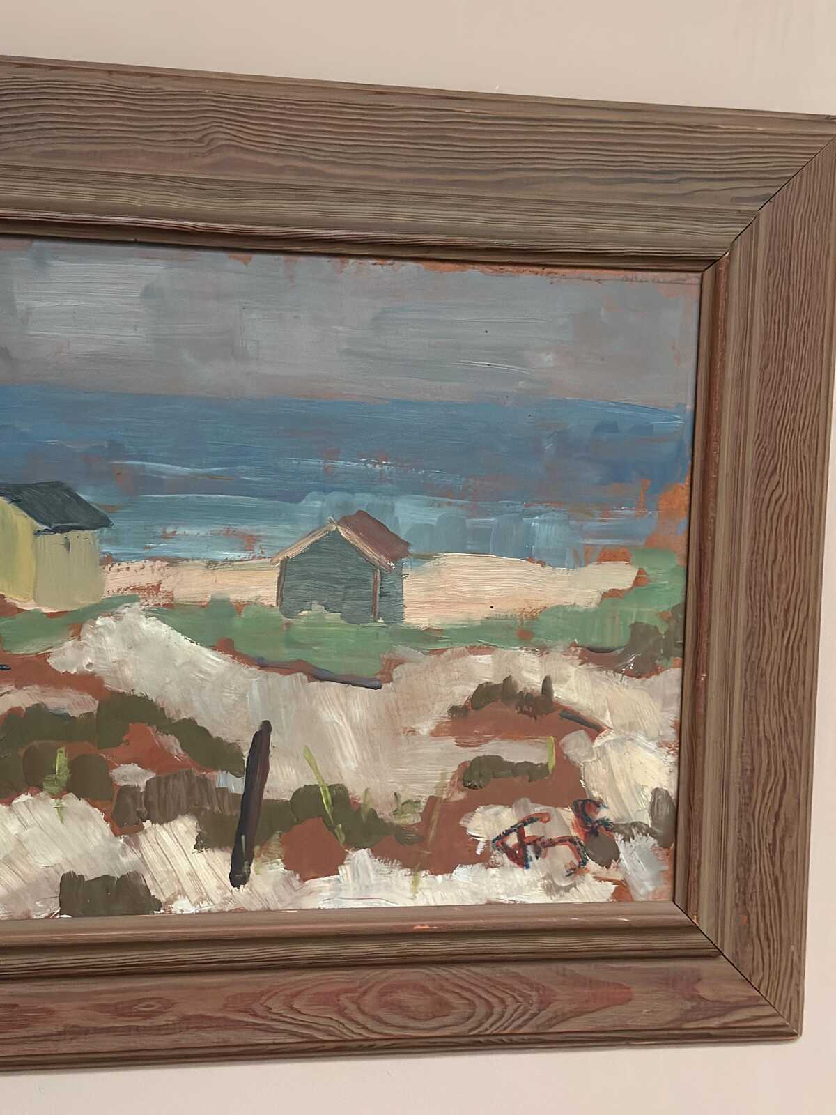 “Coastal Village” by Frans Lundberg