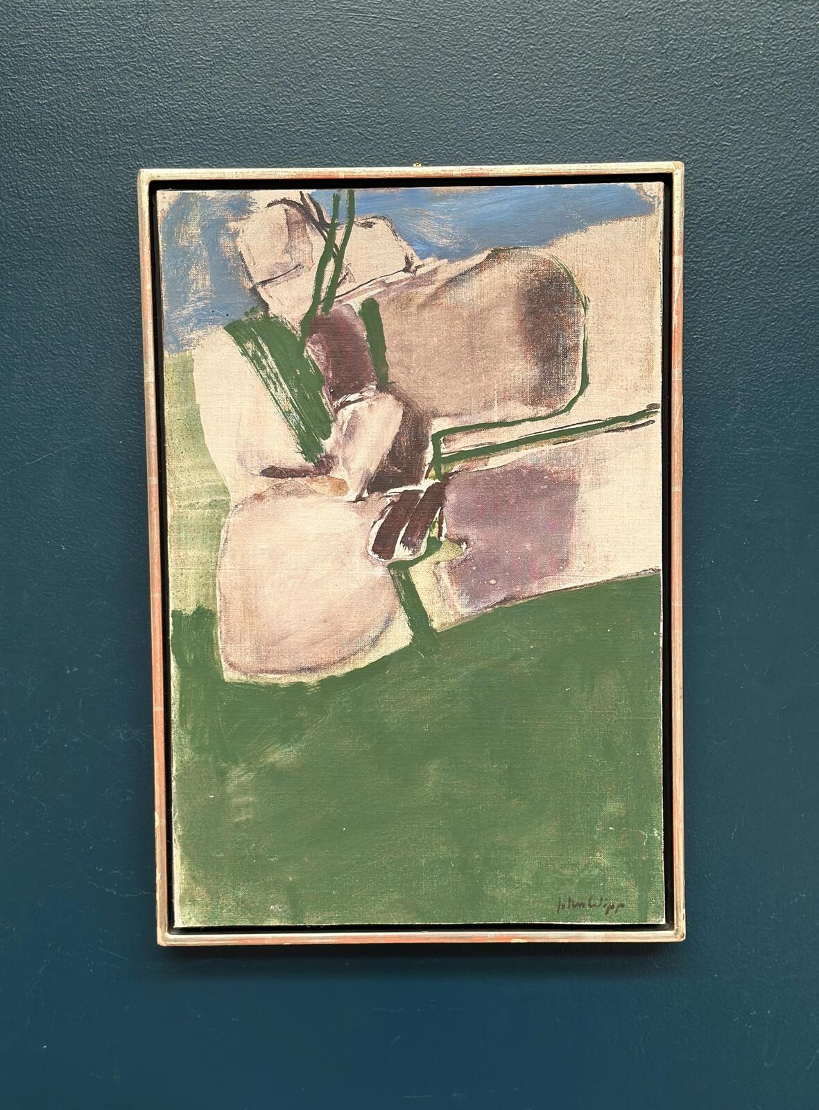 “Abstract” by John Wipp (1927–2005)