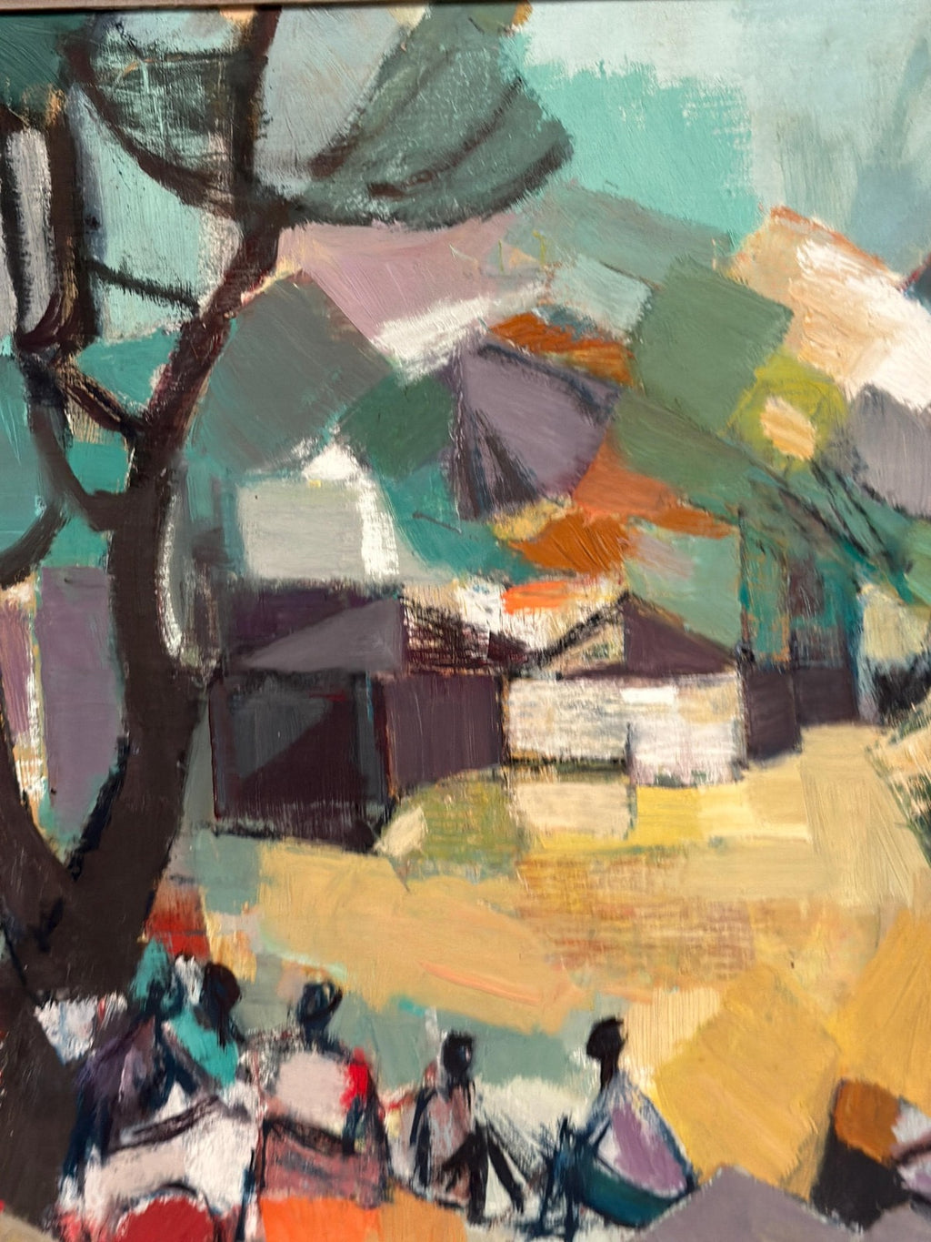 “Figures and Houses” by Brita Hansson