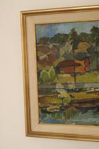 “Village” by Bertil Lundqvist