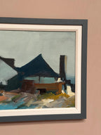 “Huts on the Coast” (Attributed to Kai C.
