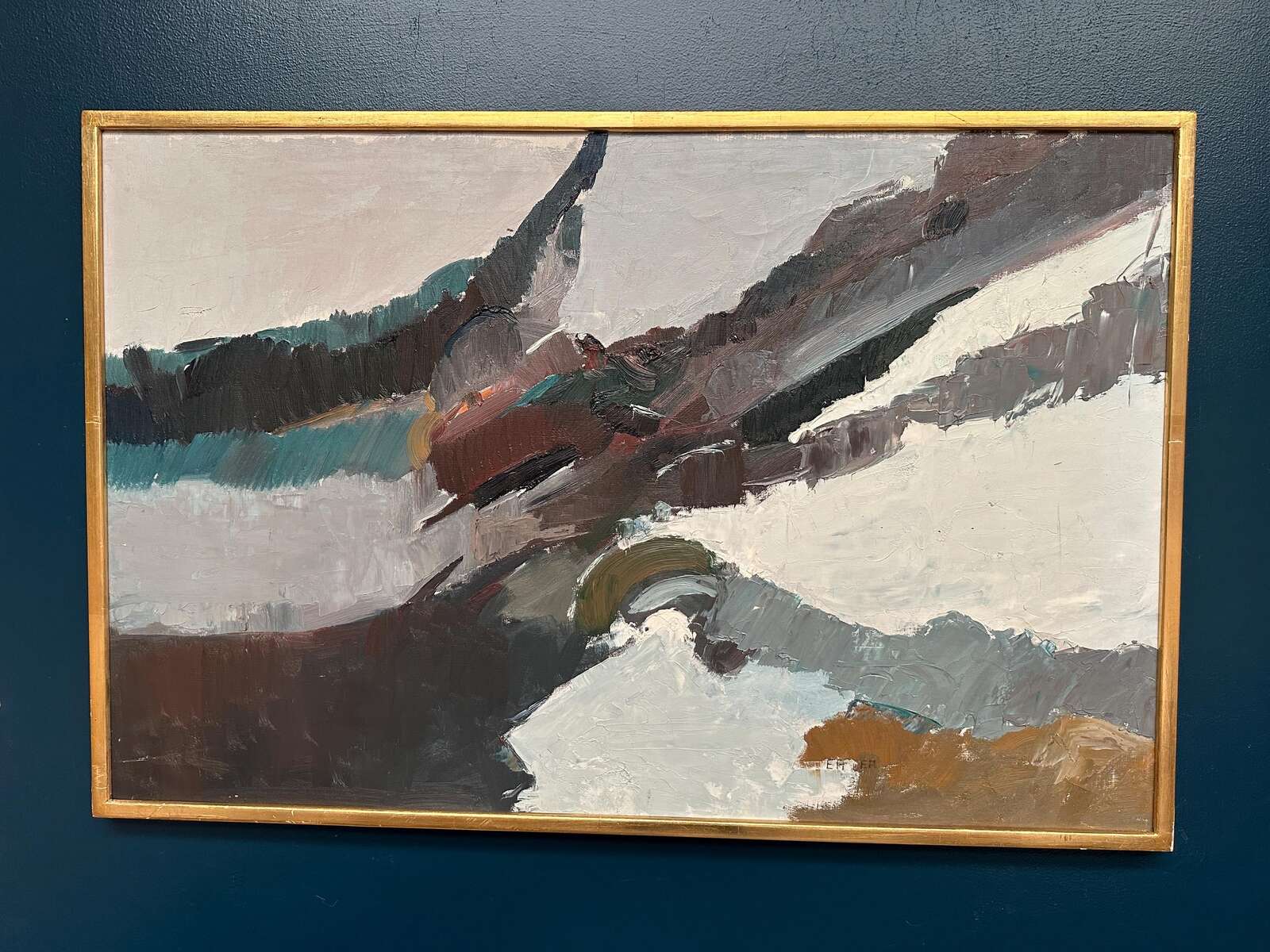 “Composition” by Erwin Andersson (1928–1988)