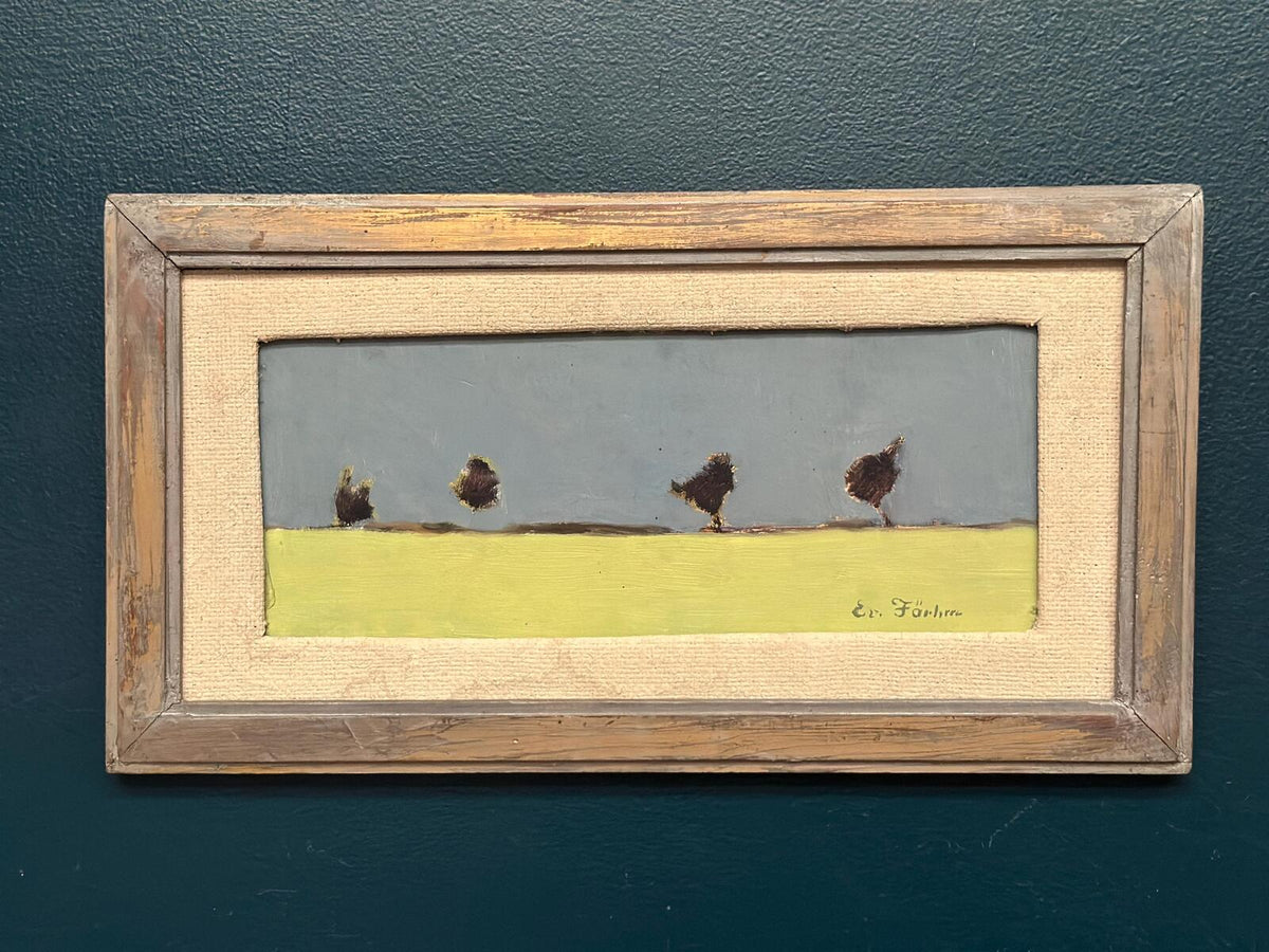 “Scanian Landscape” by Evert Färhm (1901–1971)