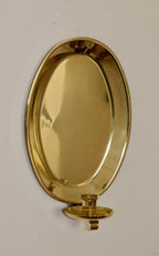 Pair Of Mid Century Swedish Brass Sconces