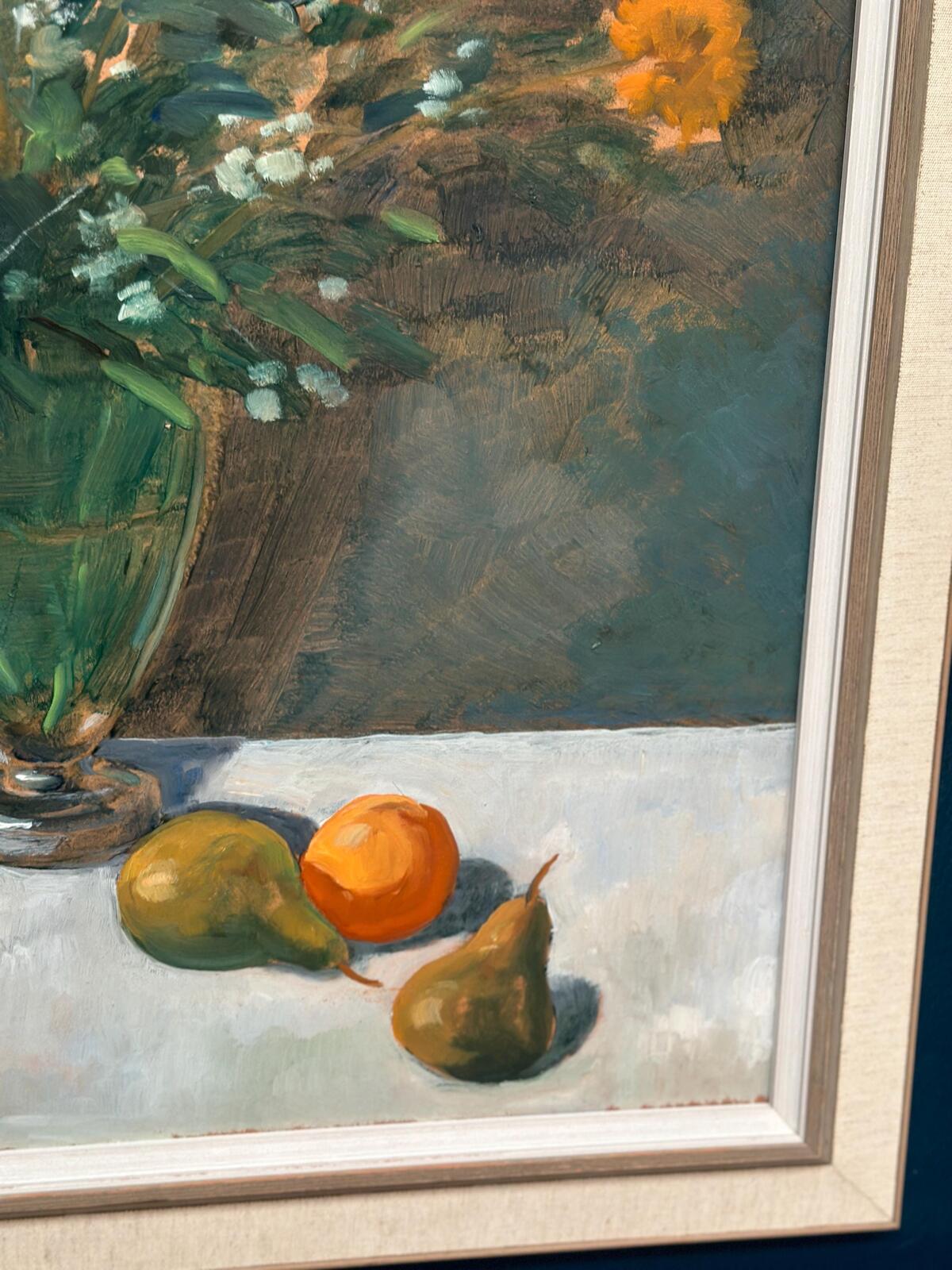“Floral Still Life” by Arne Ericson – Dated 1967