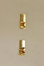 Pair Of Swedish Brass Sconces By GUSUM 1991