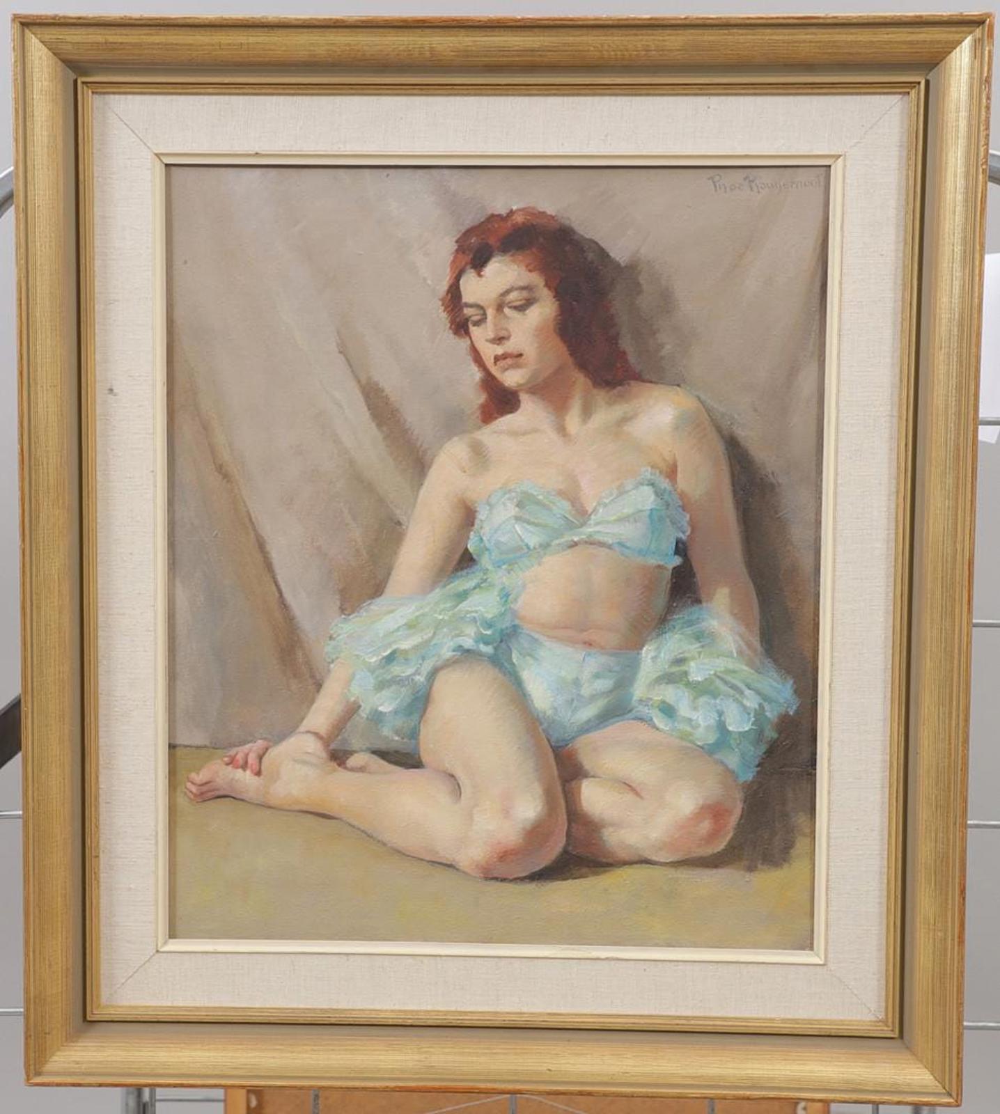 “Woman Portrait” by Philippe de Rougemont
