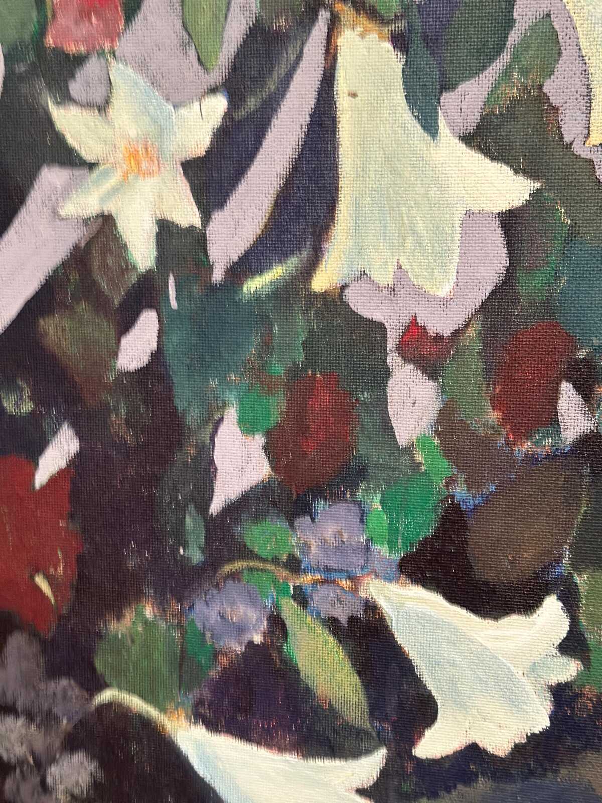 “Still Life (Flower Motif)” by L.S.