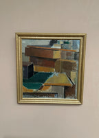 “Cubist Rooftops” by Gustav Adolf Johansson