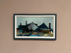 “Huts on the Coast” (Attributed to Kai C.