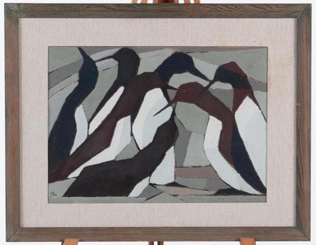 “Herring Pigs” by Kurt Ullberger –   Dated 1952