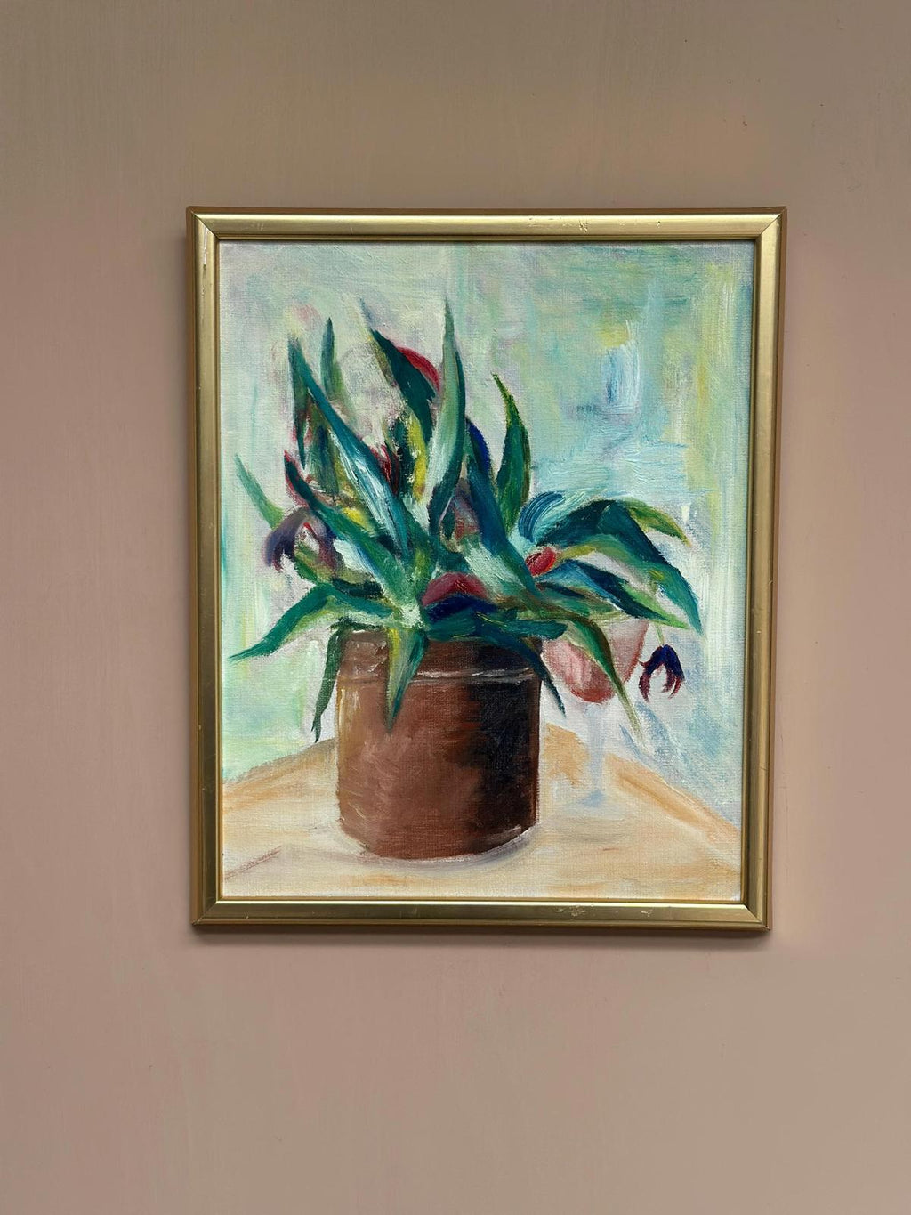 “Vase with Plant”
