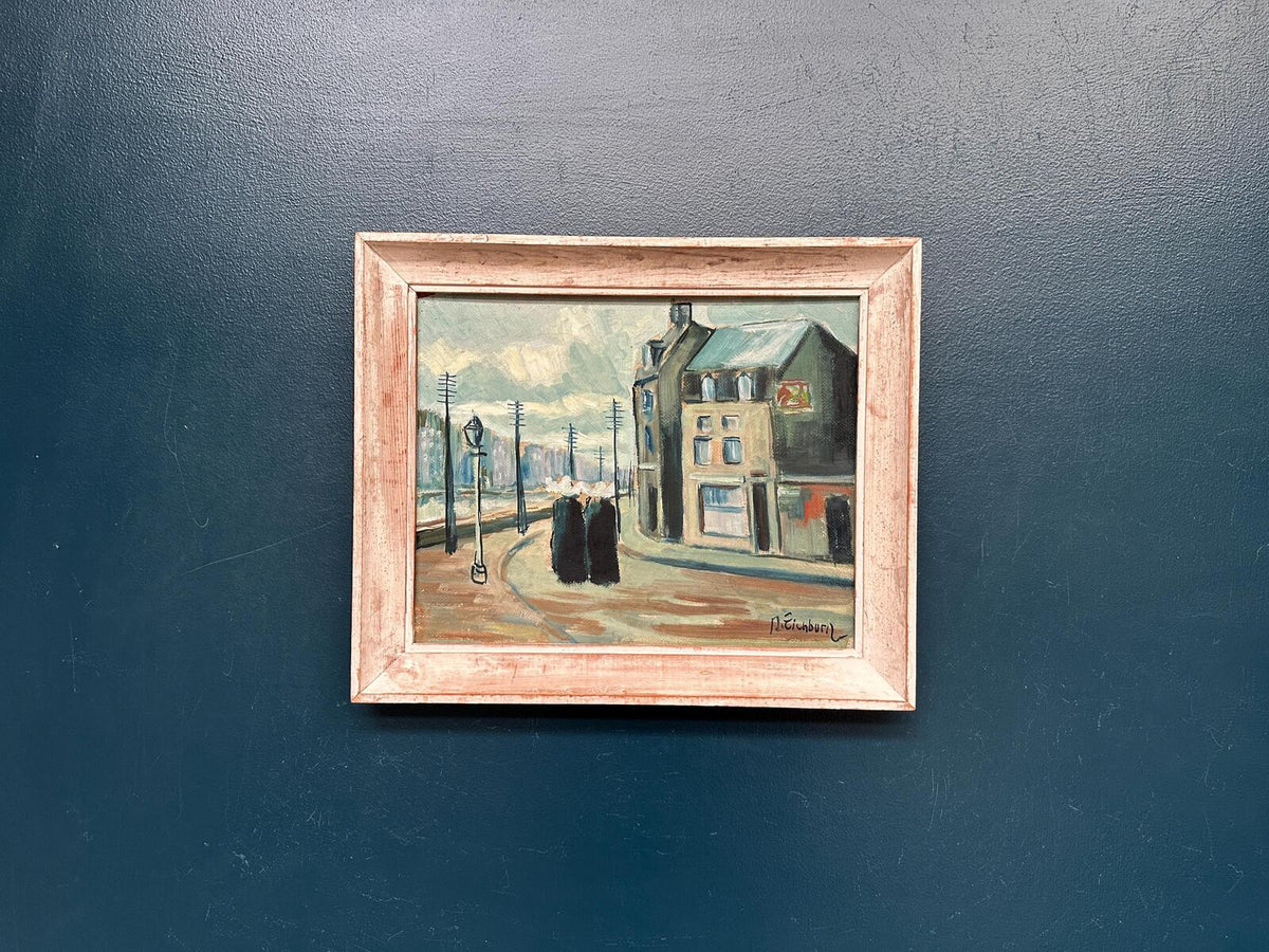 “Figures on Street” by R. Eichburn