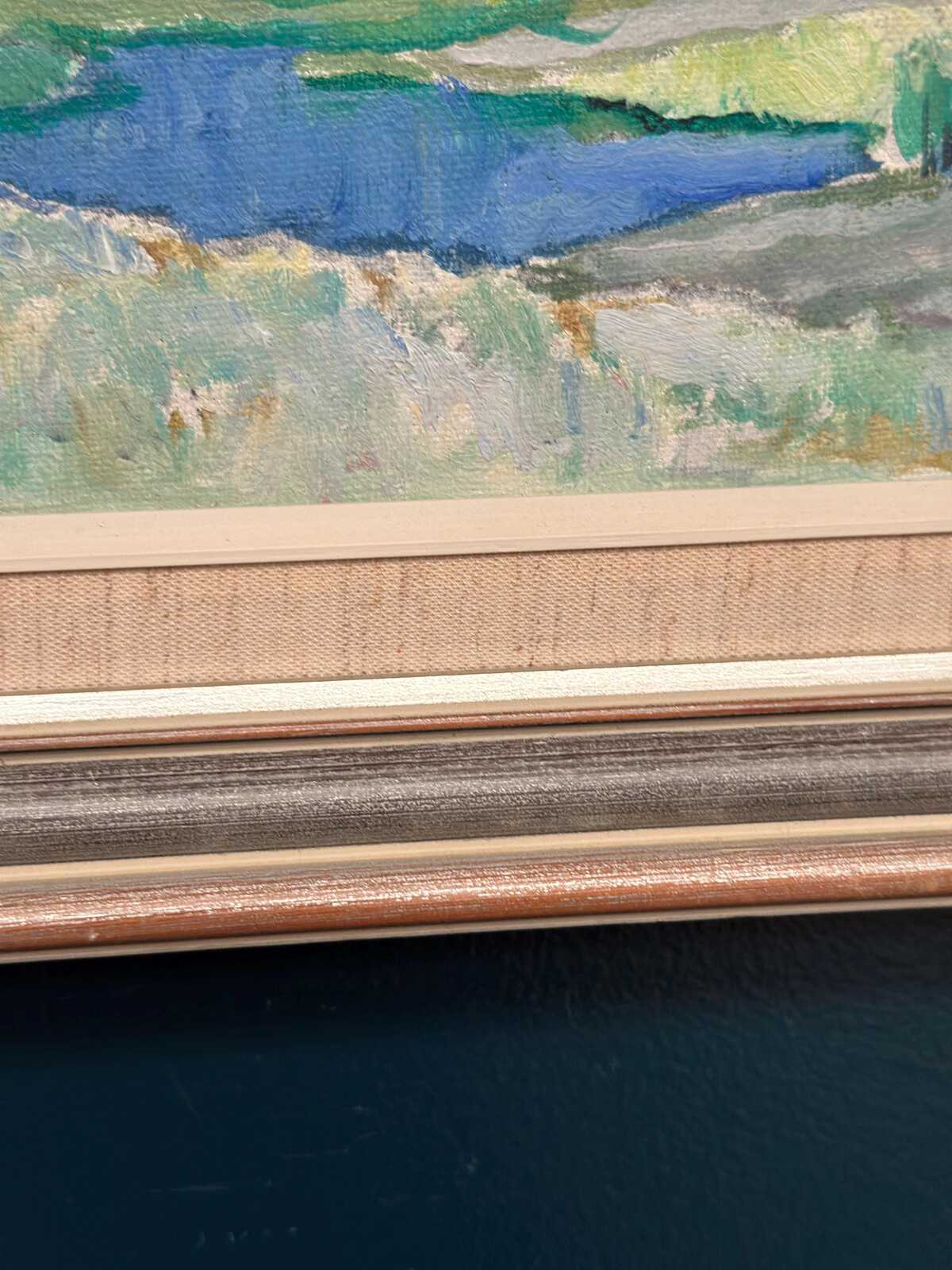 “Landscape” by Evald Hedenström (1909–1997)