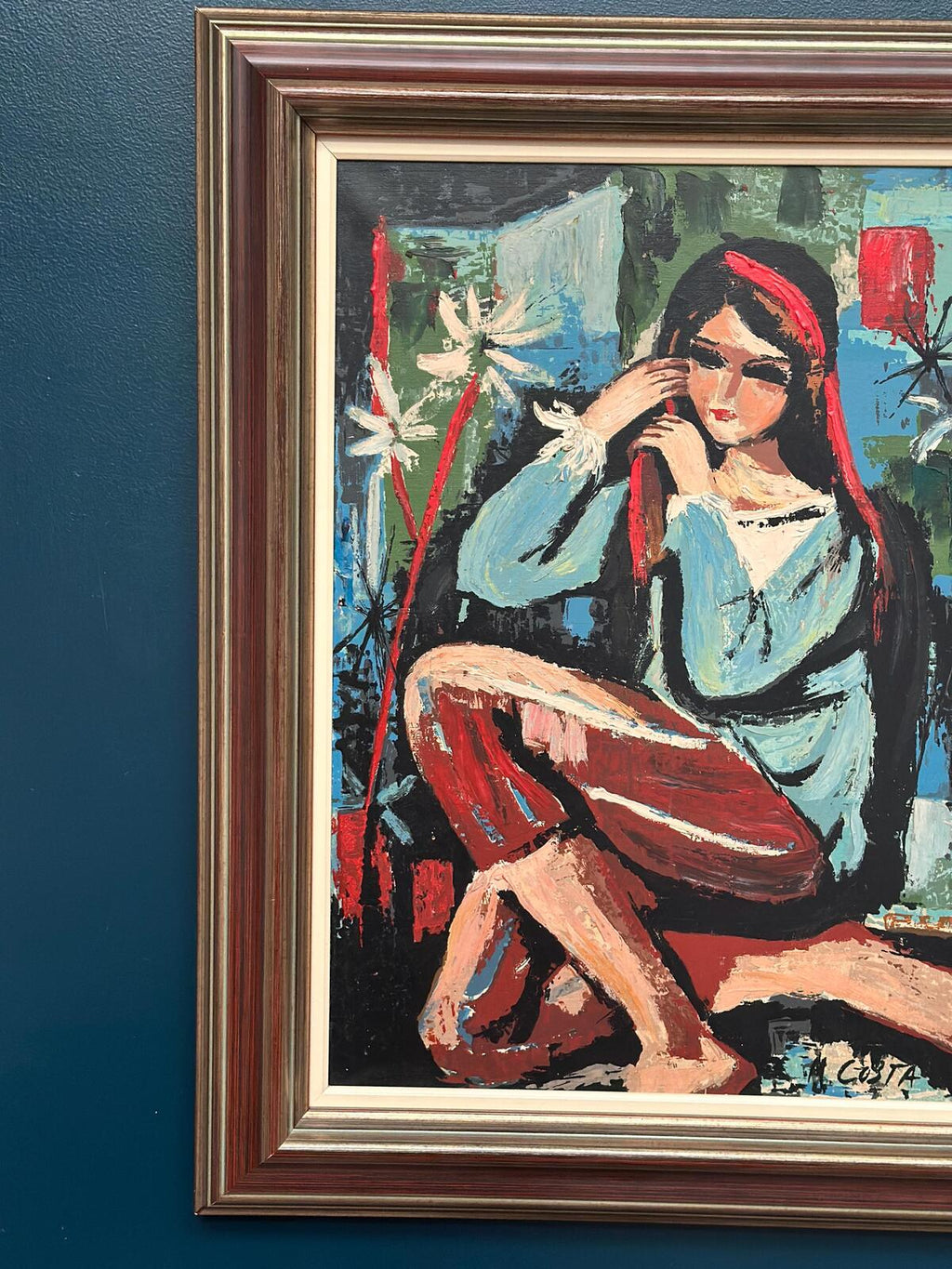 “Portrait of a Young Lady” by M. Costa