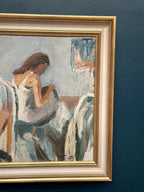 “Portrait of a Woman” by Gustaf Sjöö