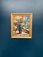 “Flower Painting” by Magnus Tull