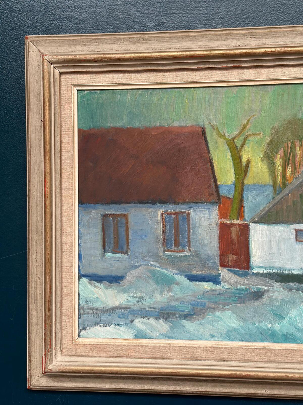 “Vinter Kväll Viks” by Albert Krüger (1885–1965)