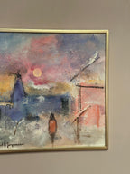 “Figure in Landscape” by Poul K. Jörgensen