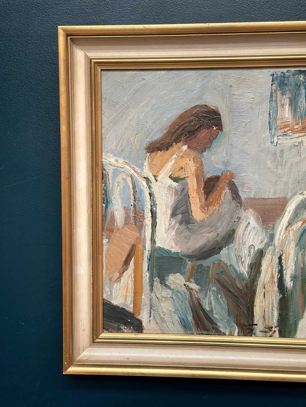 “Portrait of a Woman” by Gustaf Sjöö
