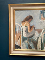 “Portrait of a Woman” by Gustaf Sjöö