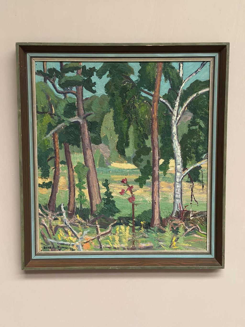 “Forest” by Bertil Lundgren (1900–1979)