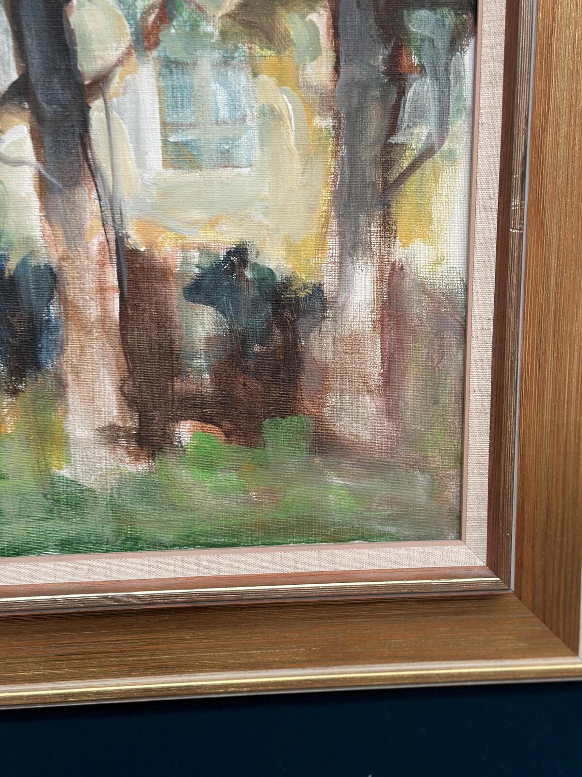 “Neighbor’s House” by Pia Hesselmark‑Campbell