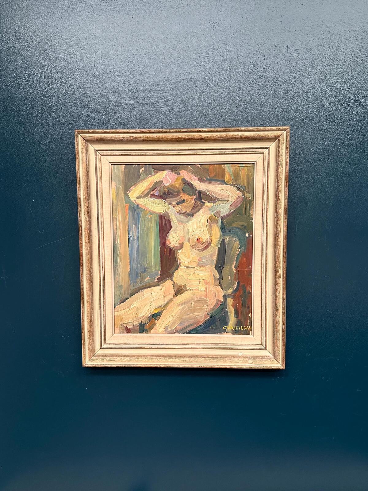 “Nude” by Gunnar Christenson (1895–1979)