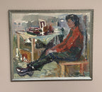 “Figure Composition” by Jerzy Luczak-Szewczyk)