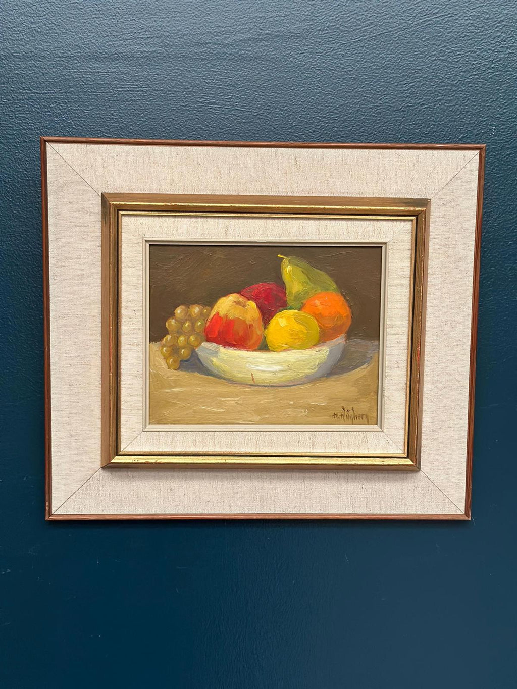 “Still Life with Fruit” by Hilding Bernhard Högberg