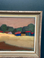 “Huts with Red Roofs” by Sven Andersson