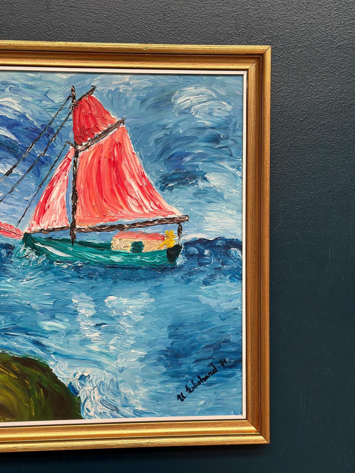 “Sailboat on the Water” by U. Ekshard