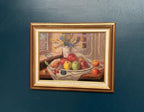 “Still Life with Vase and Fruits” by Christian Rhode