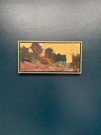 “Landscape with Blue Hut” by Arne Aspelin