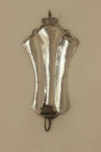 Pair Of Swedish Pewter Sconces By Karin Boström, Linköping Dated 1931