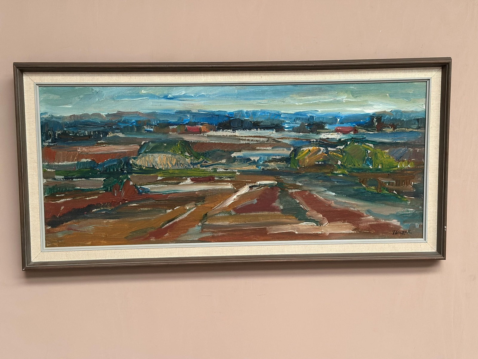 “Landscape” by Jerzy Luczak‑Szewczyk (1923–1975)
