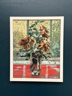 “Vissnade rosor” by Gustav Herbert Carlsson (1912–1991)