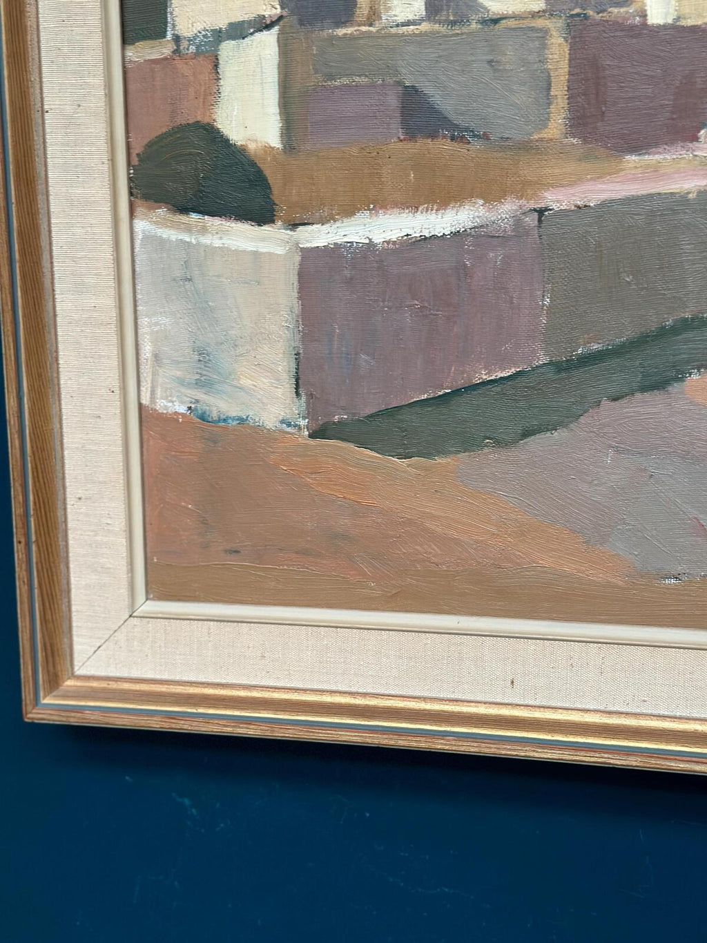 “Southern Village Landscape” by Rolf Norrman (1921–1964)