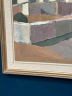 “Southern Village Landscape” by Rolf Norrman (1921–1964)