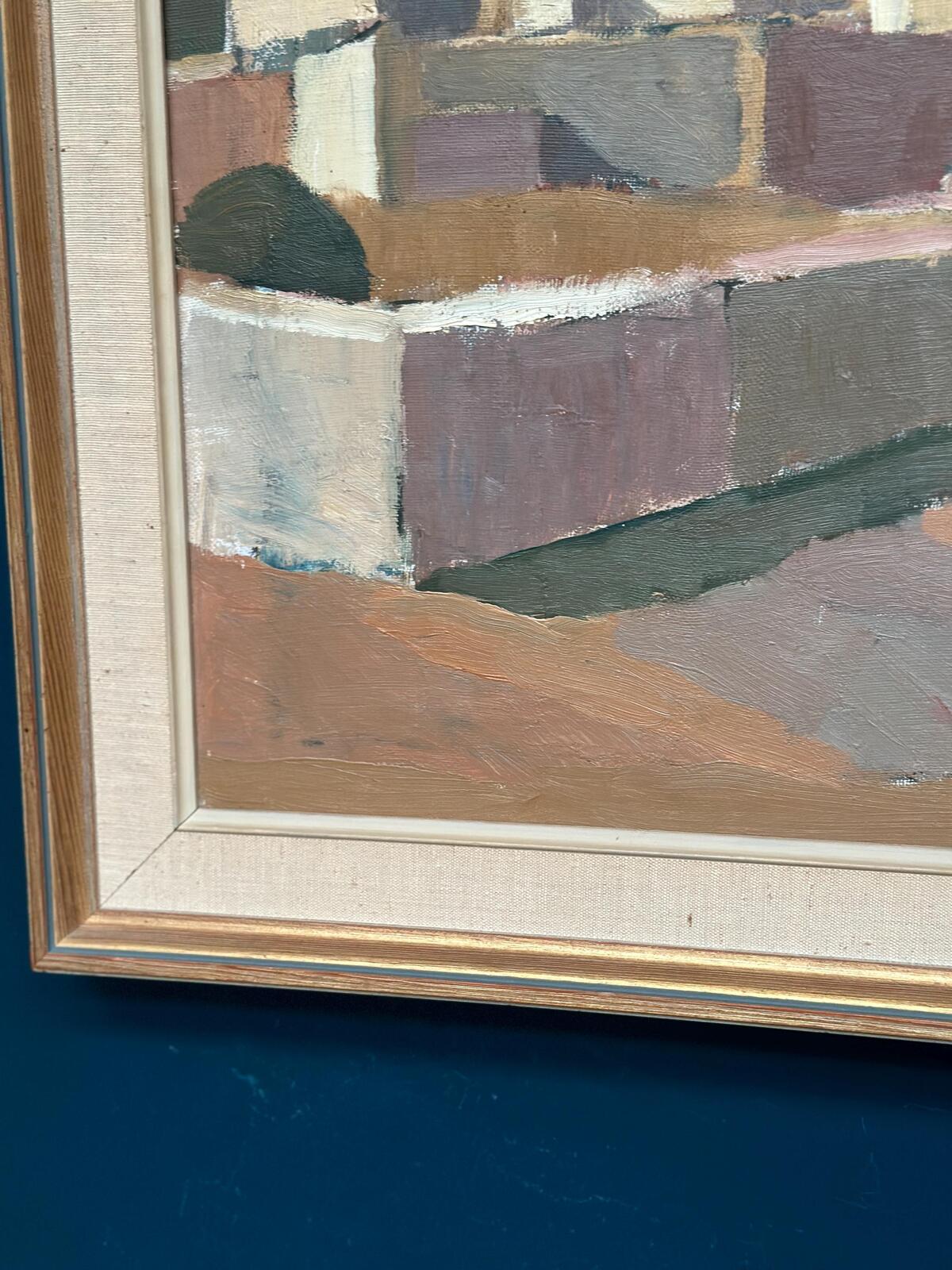“Southern Village Landscape” by Rolf Norrman (1921–1964)