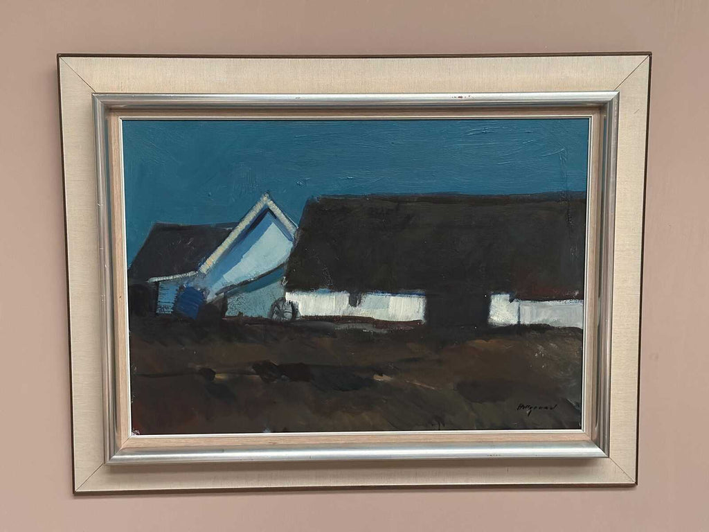 “Bondgård i landskapet” by Bengt Hillgrund