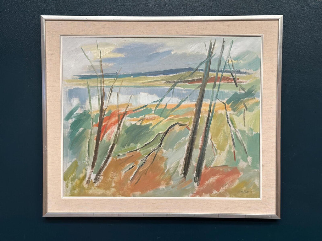 “Landscape” by Birger Strååt (1914–2008)