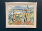 “Landscape” by Birger Strååt (1914–2008)