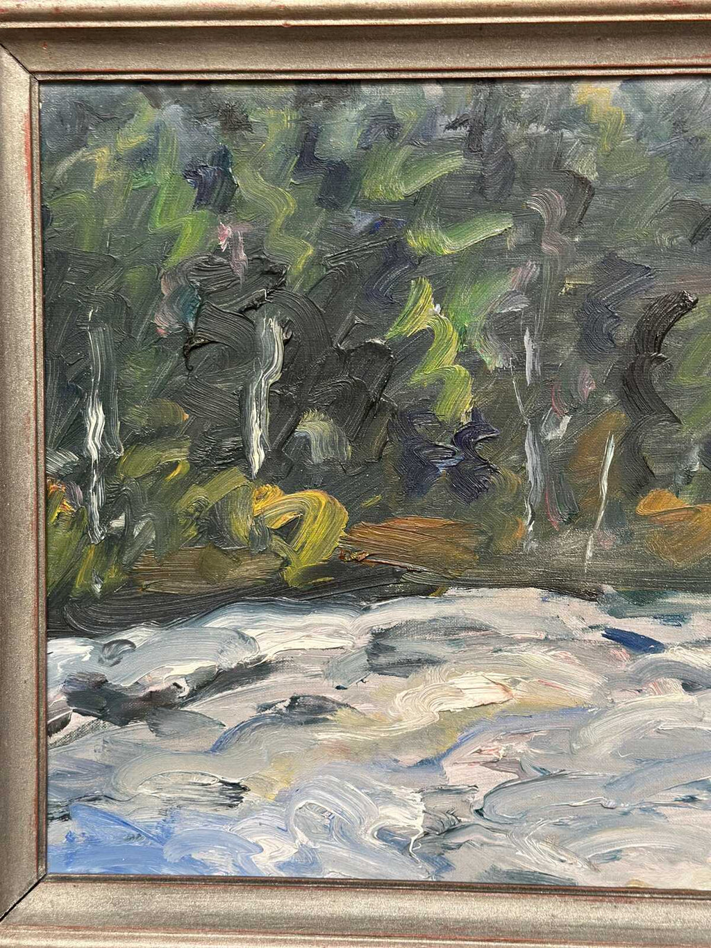 “Vinterlandskap” by Bertil Lindecrantz