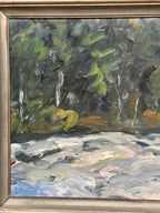 “Vinterlandskap” by Bertil Lindecrantz
